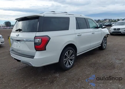 2021 Ford Expedition Platinum Max из США, поврежденный, VIN 1FMJK1MT6MEA79719